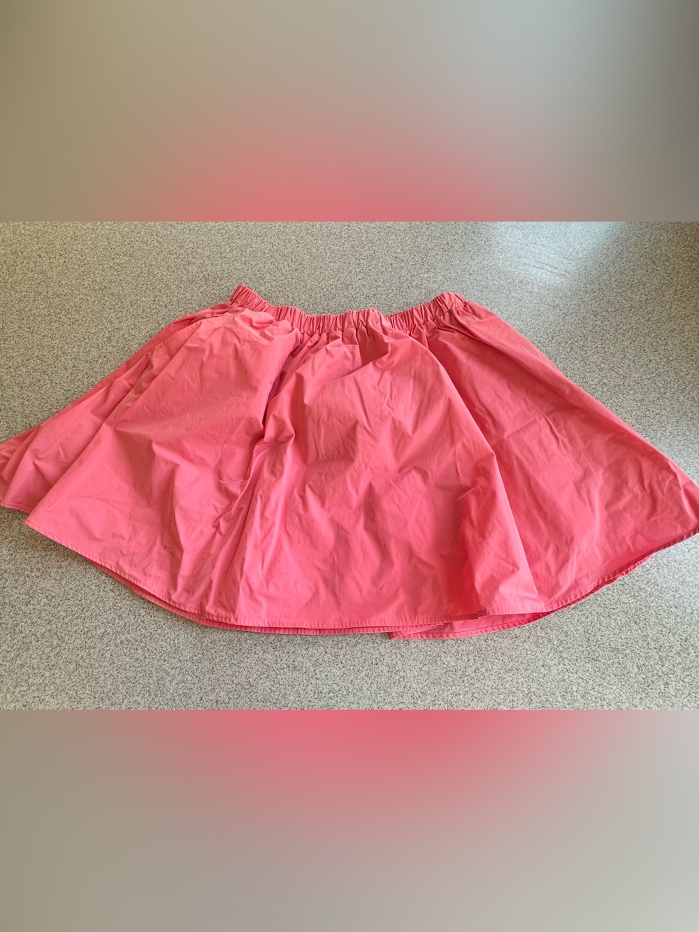 Women's Coral Pink A-Line Skirt